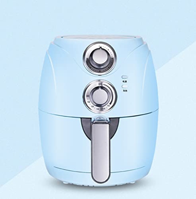 Freidora de Aire, freidora de Aire, Cocina sin Aceite para Horno, con Perilla de Control de Temperatura y Temporizador, Cesta Antiadherente, Apagado a