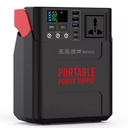 JMOMC Estación de energía portátil de 222 WH con Salida de CA, Cargador de computadora portátil con Salida de CA de 100 W, Paquete de batería de Respa en oferta