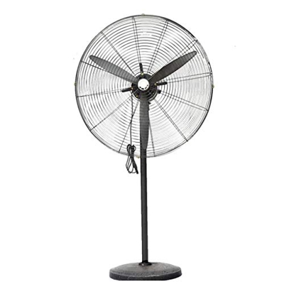 High-Power Commercial Spray Fan Pedestal Stand Oscillating Floor Fan 3 Power Settings Humidification Powerful Cooling Moving Fan 110V