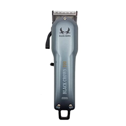 ASUER Maquina Corta Pelo Black Crows Profesional a Batería 8W Cuchilla Acero al Carbono 4 peines en oferta