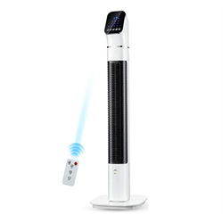 FMOPQ 40" Vertical Cooling Fan with Remote Control and LED Display 3 Breeze Speed Settings 7.5 Hour Timer 70 Degree Oscillation precio