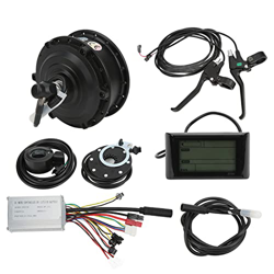 Pasamer Kit de Motor de Cubo de Bicicleta eléctrica, Kit de conversión de Bicicleta eléctrica 48V 250W 15A LCD Tool S900 Acabado Scooter eléctrico par características