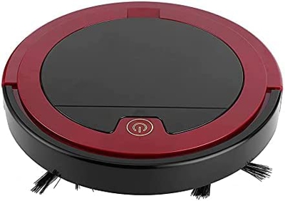 Robot Aspirador, 2800pa Robot De Barrido Automático Inteligente Carga USB Control Remoto Limpiador De Pisos Inteligente para Pelo De Mascotas Piso Dur