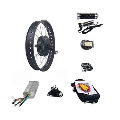 Kit De Conversión De Bicicleta Eléctrica 48V 1500W 12”, 16”, 18”, 20”, 24”, 26”, 700 C, 28”, 700C Ruedas Traseras Kit De Conversión De Bicicleta Elect
