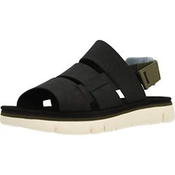 Camper Oruga Sandal, Sandalias de Talón Abierto Hombre, Negro (Black 1), 43 EU características