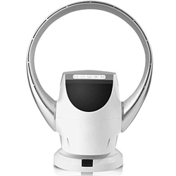 Floor Fan - Electric Fan Home Fan Shaking Head Leafless Fan Fan Mute / 220V / 40W Electric Fan B (a) en oferta