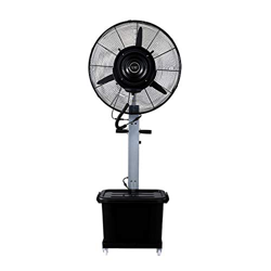 FMOPQ Industrial Spray Fan - Large Air Volume Cooling atomizing humidifier Powerful Shaking Head 43L Large Water Tank 260W / 350W en oferta