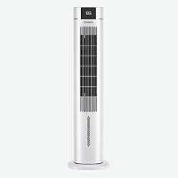 Rotating Vertical Fan Small 120° Swinging Fan from Left to Right Portable Desktop Electric Fan LED Display Quiet Air Conditioner Companion Cooling Fan precio