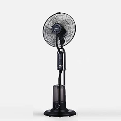Household Silent Spray Cooling Fan Floor Fan That Can Be Cooled by Adding Water 8-Hour Timing Air-Conditioning Companion 3 Modes Button + Remote Contr