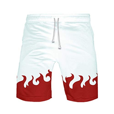 Mateju Pantalones de Playa Talla Grande 3D, Bañadores de Deporte para Hombre de Estampados Verano Entrenamiento Cortos de Surf Natación Pantalón (4XL,