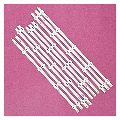 YAKESTYLE Piezas reemplazables- 10 Uds Nueva Tira LED for Philips 47"TV 47PFK6309/12 47PFT6309/60 47LA6300 6916L-1566A 6916L-1567A 6916L-1568A 6916L-1