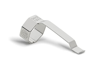 Kaweco Clip para pluma estilográfica y bolígrafo Perkeo, accesorio clásico y bonito con logotipo discreto para fijar el bolígrafo, resistente a los ar