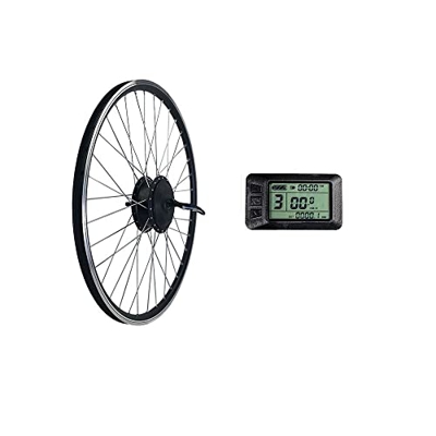 HYQW Kit Conversión Rueda Delantera Bicicleta Eléctrica, Kit Bicicleta Eléctrica, Kit De Conversión Motor Bicicleta Eléctrica, Kit De Conversión De Bi