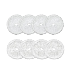 ARSMI 8pcs Limpieza de Tela MOP Pads 3115 Robot de Barrido Aspirador Blanco Compatible for Bissell Fregar (Color : White) en oferta