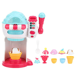 ROAH Máquina de Helados de simulación para niños, Fabricante de Helados para niños con música Ligera, Juguete Educativo, Helado de simulación(Máquina  en oferta