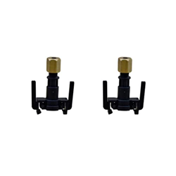 NUNUN 10pcs Amortiguador de Tinta UV Compatible con Epson DX5 TX800 Compatible con Mimaki JV33 JV5 Dumper con Conector Cobre Tuerca Compatible Solvent características