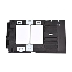 NUNUN 1 Bandeja de Tarjeta de identificación de PVC Compatible con Epson T50 T60 A50 P50 L800 L801 L805 L810 L850 TX720 PX660 Compatible con Bandeja d características
