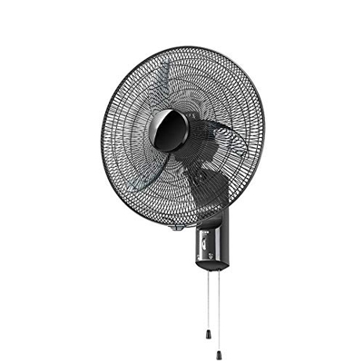FMOPQ Wall-Mounted Fan 18-Inch Wall-Mounted Moving Head Horn Mechanical Low Noise Restaurant Industry Electric Fan Dark Gray 61CM