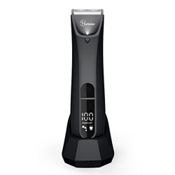 Hatteker Cortador de pelo de ingle eléctrico profesional, para hombres, IPX7 impermeable en oferta