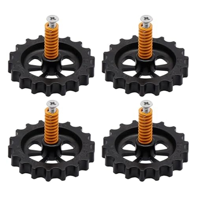 YYHH Juego de 4 piezas de impresora 3D, kit de nivelación de resorte de cama calentada+tornillo y tuerca M4*35 compatible con Cr10 Ender-3 Um2 Prusa I