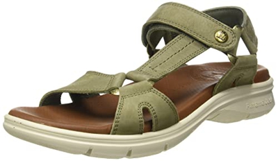 Panama Jack Siro, Sandalias Planas Hombre, Kaki C9, 44 EU