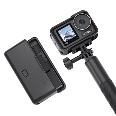 Pack Aventura Osmo Action 3 - Cámara de acción 4K/120 fps, FOV superamplio, HorizonSteady, resistente al frío, gran autonomía, soporte vertical, sumer