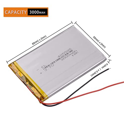 JINMEIXIANG 3.7V 3000mAh 405585 Batería Recargable de polímero de Litio para teléfono Power Bank Tablet Pc Pad Laptop