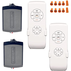 JOPEDIN Kit de Control Remoto para Ventilador de T, Receptor Universal de TamañO PequeñO para Hampton Bay Harbor Breeze Hunter, Regulable precio