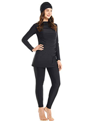 seafanny Traje de baño musulmán de 3 Piezas para Mujer con Cubierta Completa Hijab Burkini Modesto Traje de baño precio
