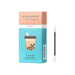 Docenas De Labiales Algodón nuevo 3 ml conjunto desechable labio impermeable hisopo esmalte mancha lápiz labial lápiz labial Tinta De Labios precio