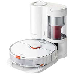 Roborock S7 + Robot Aspirador y Estación de Succión, 2500Pa, 180min, 470ml Polvo (60 Días), 300ml Agua, Tecnología de Elevación Acústica/Autocontrol,  características