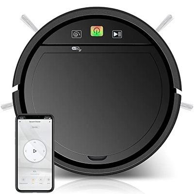 Daoco Smart Sweeper Hogar 3 En 1 Limpieza Aspiradora Aplicación Control Remoto 2500Pa Super Succión 2500Mah Robot De Barrido