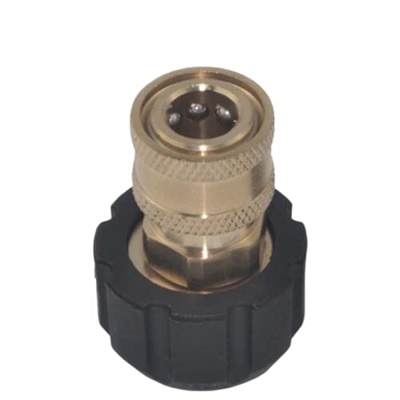 URPIZY Adaptador de Lavadora a Presión Hembra de Conexión Rápida 1/4 3/8 Hembra A M22 14 15