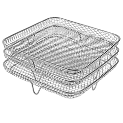 Thermocouple Rejilla para Freidora de Aire de 8 Pulgadas para Freidora de Aire InstantáNea, Freidora de Aire COSORI, Tres Rejillas Deshidratadoras Api en oferta