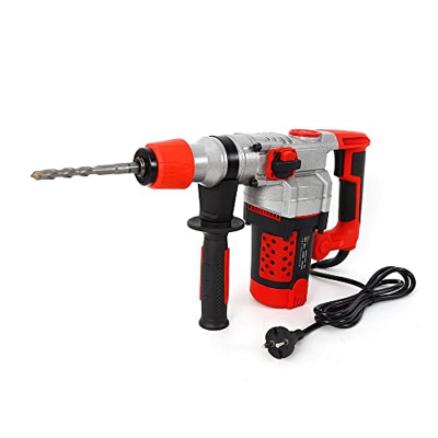 2200W Martillo Eléctrico Multifunción, Taladro Percutor de 30 Cilindros, Juego de Eléctrico Martillo Perforador