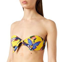 Desigual Biki_Alana II Bikini, Amarillo, XL para Mujer características