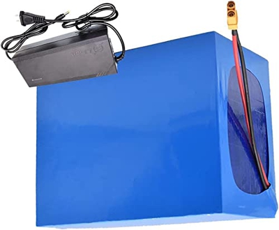 stdpcxz Batería Ebike 72V 20Ah 30Ah 40Ah 50Ah 60Ah Batería De Litio para Bicicleta Eléctrica Incorporada Plegable para Motor De Bicicleta De 500W - 56