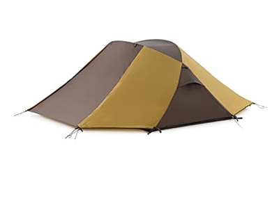 BOOJAS Soporte de la Mariposa Cruzada 2 Personas Camping Camping 2 Hall 210t Impermeable Protector Solar 2.7 kg Tienda de Senderismo de Bosque de Play