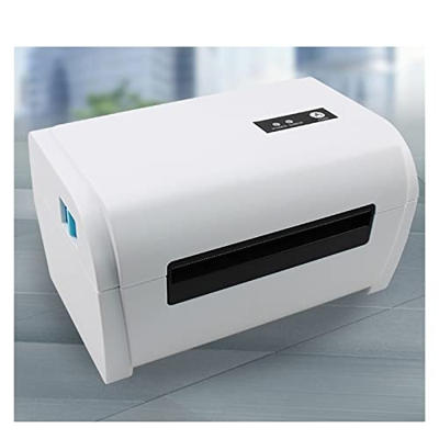 GJRFYJ Impresora de etiqueta de envío térmico Bluetooth 4x6 impresora de código de barras USB Maker de etiquetas for Windows (Color : White, Size : 18