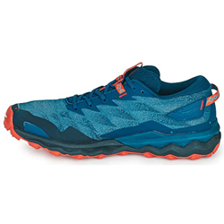 Mizuno Wave Daichi 7, Zapatillas de Trail Running Hombre, Moroccan Blue/Algiers Blue/Grena, 41 EU en oferta
