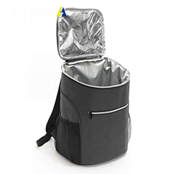 JKK Mochila Bolsa Térmica Picnic Coolbag Bolsas De Aislamiento Térmico Mochila para Alimentos Bolsa Térmica Refrigerador Térmico 20L (28 * 20 * 38 cm) precio
