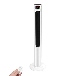 Ventilador de torre oscilante, ventiladores sin aspas con control remoto, ventilador enfriador de pie, 3 modos y velocidades de viento, temporizador d precio
