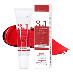 leryveo Lápiz Labial en Crema Tinte para mejillas | Esmalte de Labios cremoso a Prueba de Agua | Pintalabios Antiadherente, Brillo de Labios de Larga  en oferta