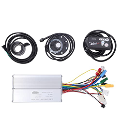 Pasamer Kit de conversión de Bicicleta eléctrica, Kit de Controlador sin escobillas de Bicicleta eléctrica de bajo Nivel con Panel de vehículo eléctri características