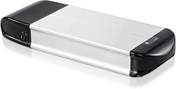 GZYHDC Batería de Bicicleta eléctrica 36V 13Ah Paquete de batería de Iones de Litio Batería de portaequipajes con Cargador para 100W 250W 500W Kits de en oferta