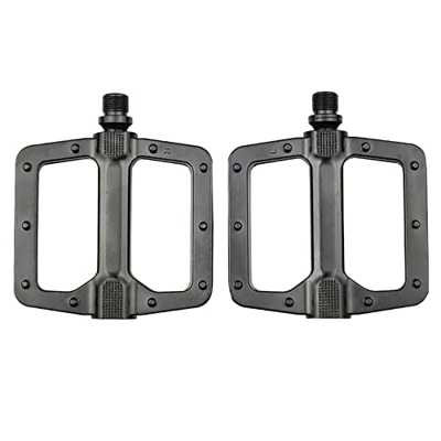 KIKAPA Pedales de Bicicleta Rodamientos de Sellado Ultraligeros para Bicicleta AleacióN de Ciclismo Pedales de Carretera BMX Plataforma Plana Piezas d