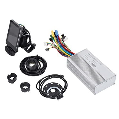 Pasamer Kit de conversión de Bicicleta, Kit de Control de Motor Disipación de Calor con Panel GD06 para Scooter eléctrico