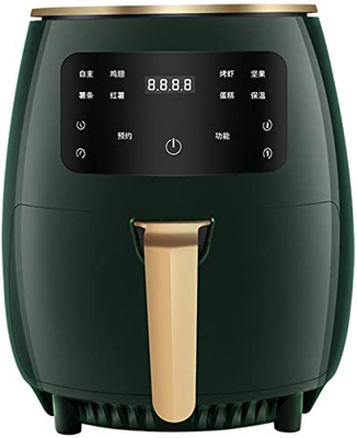 YXWJ Freidora de Aire de 4,5 l y 1400 W, freidora sin Aceite para la Salud, freidora Multif Touch LED, freidora sin Aceite, freidora de Aire, Pollo, P