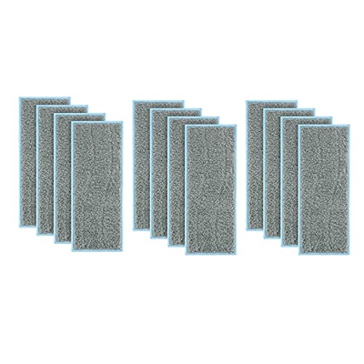 VUBLY Mejores ofertas 12 piezas de paño de limpieza Accesorios compatibles con IRobot Braava Jet M6 (6110) Wi-Fi Connected Robot Mop Aspirador Limpiez