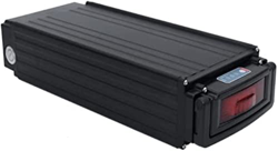 GZYHDC Batería Trasera para Bicicleta eléctrica 48V 25.6AH Batería Litio Baterías Iones Litio con Cargador para Bicicleta 250W 500W 750W 1200W Motor/P características